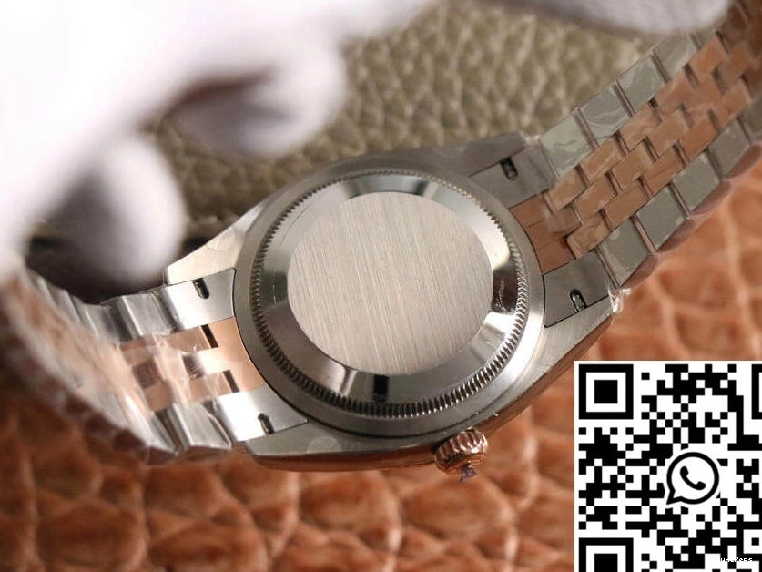 Gold M126231-0015 Rose Datejust Factory EW Rolex 1001